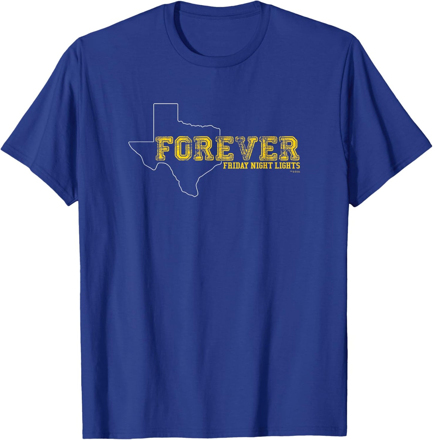 Friday Night Lights Texas Forever T-Shirt - T-Shirt | Royal