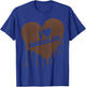 I Love Chocolate - Candy Heart Lover Shirt T-Shirt - T-Shirt | Royal