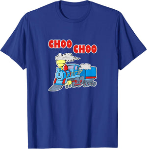 Train Choo Choo for Kids and Adults T-Shirt - T-Shirt | Royal