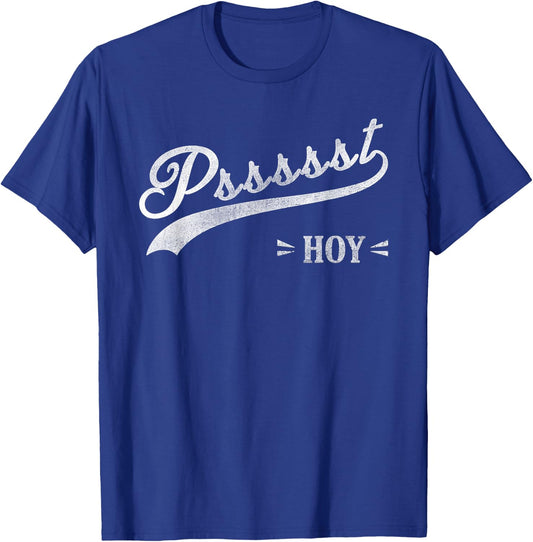 Filipino Shirt Pinoy philippines Pssst Hoy Script Tail T-Shirt - T-Shirt | Royal