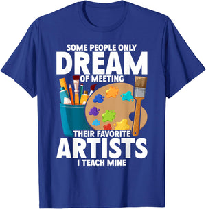 Art Teacher Teachers Appreciation T-Shirt - T-Shirt | Royal