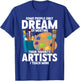 Art Teacher Teachers Appreciation T-Shirt - T-Shirt | Royal