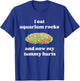 I Eat Aquarium Rocks And Now My Tummy Hurts Random Gen Z T-Shirt - T-Shirt | Royal
