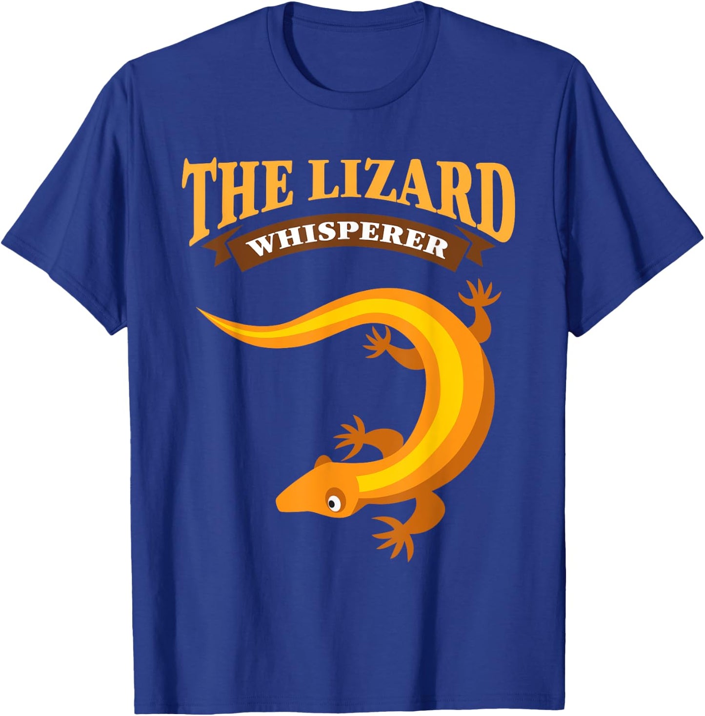 The Lizard Whisperer Reptile Lover Gift T-Shirt - T-Shirt | Royal