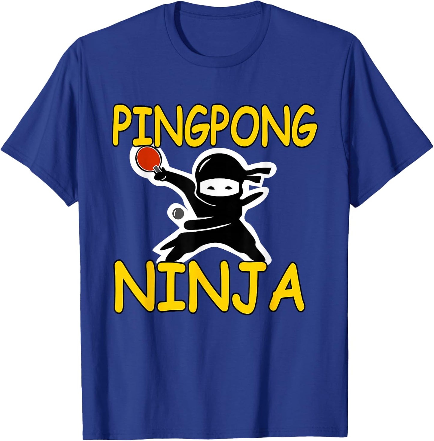 Ping Pong Ninja Women Funny Gift Champion T Shirt T-Shirt - T-Shirt | Royal