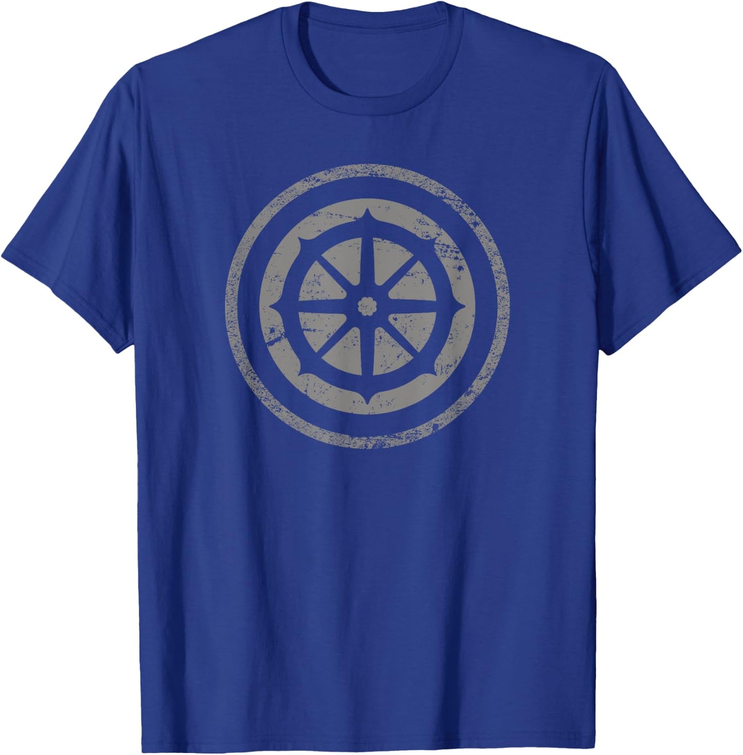 Vintage Dharmachakra Shirt, Buddhist Shirt & Women T-Shirt - T-Shirt | Royal