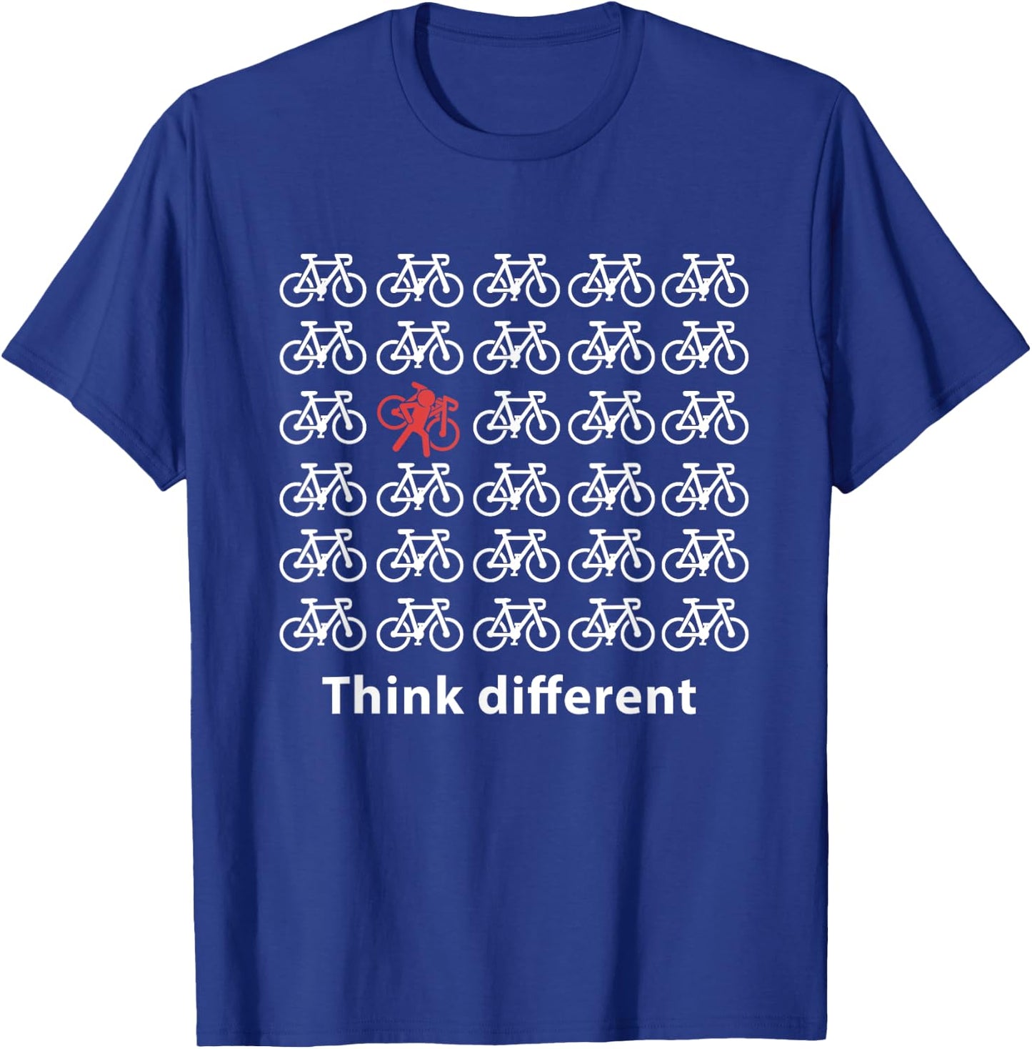 Ride Your Bike Giftideas Cyclocross Roadbike Cyclist Biker T-Shirt - T-Shirt | Royal