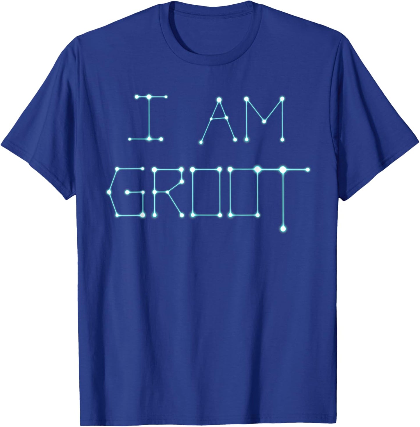 Marvel Guardians Vol.2 I AM GROOT Stars Graphic T-Shirt - T-Shirt | Royal