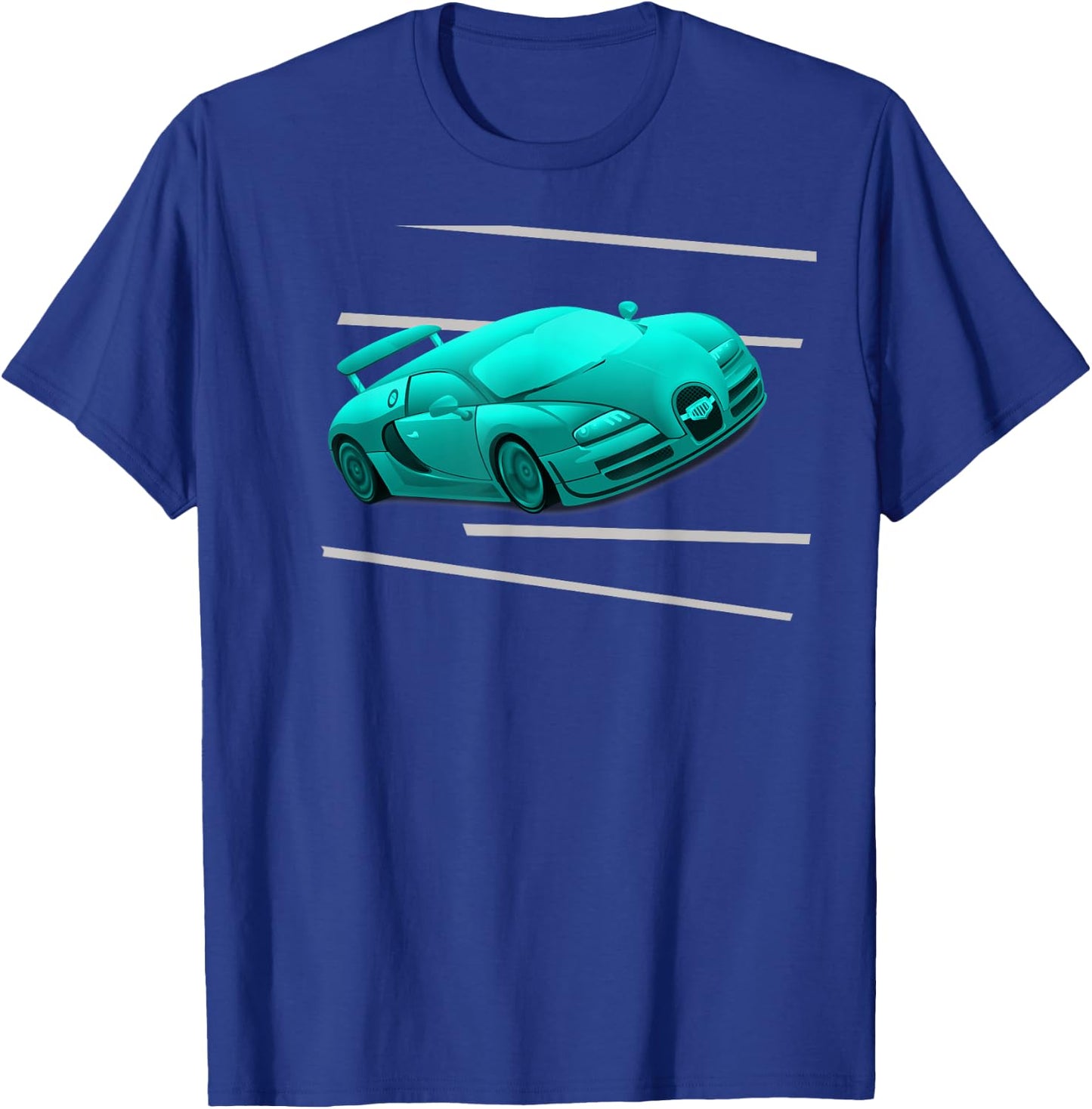 Shirts For Boys | Cool RACECAR T-Shirt - T-Shirt | Royal