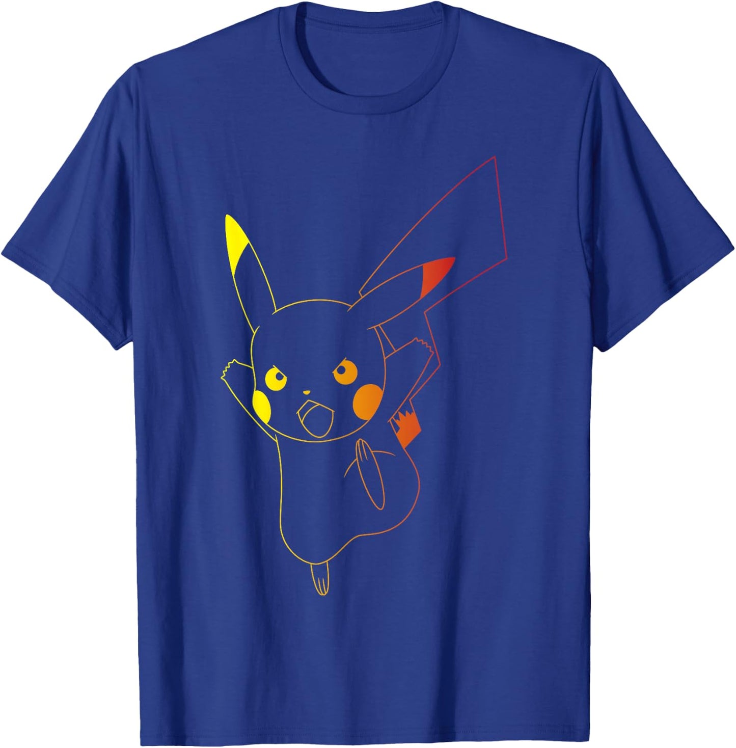 Pokémon - Pikachu Ombre T-Shirt - T-Shirt | Royal