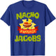 NACHO AVERAGE JACOBS Funny Birthday Personalized Surname T-Shirt - T-Shirt | Royal