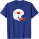 Vintage White Football Helmet Shirt State of Oklahoma T-Shirt - T-Shirt | Royal