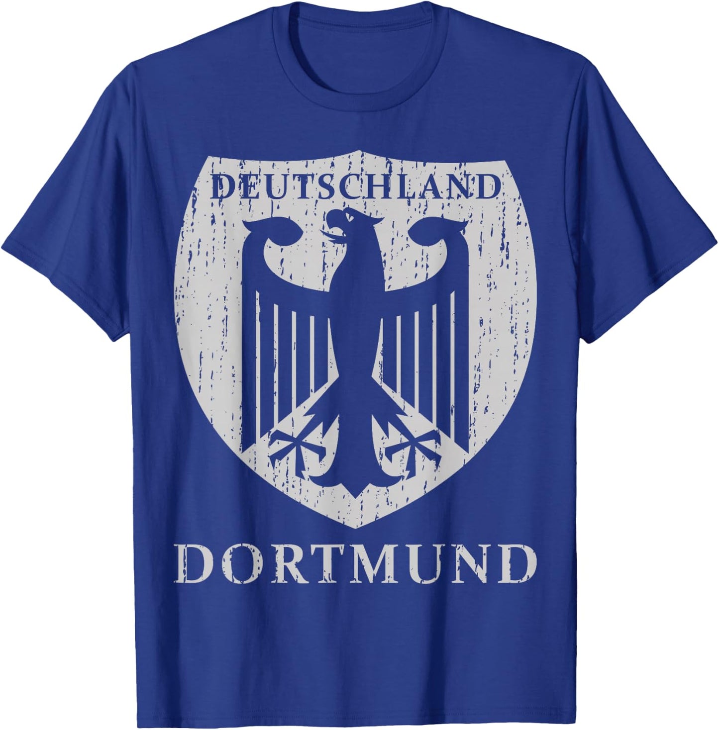 Germany Deutschland Dortmund - Black, , Short Sleeve, Dortmund Fan , Small T-Shirt - T-Shirt | Royal