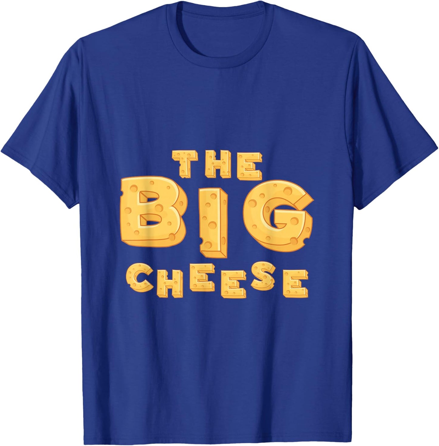 The Big Cheese Funny Birthday Gift Vegan Fiend T-Shirt - T-Shirt | Royal