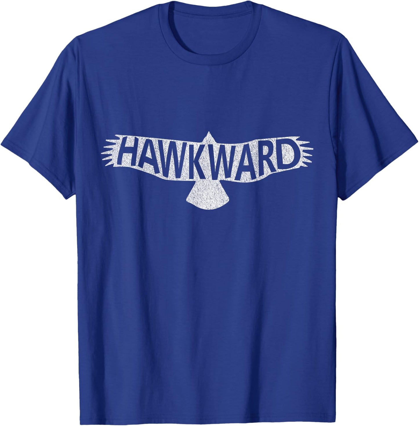 Hawk-ward Awkward Hawk Pun Shirt T-Shirt - T-Shirt | Royal