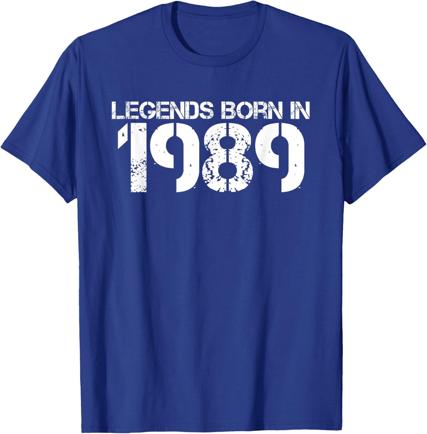 Legends Born in 1989 shirt T-Shirt - T-Shirt | Royal