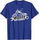 Built Not Bought Motorcycle Garage T-Shirt - T-Shirt | Royal