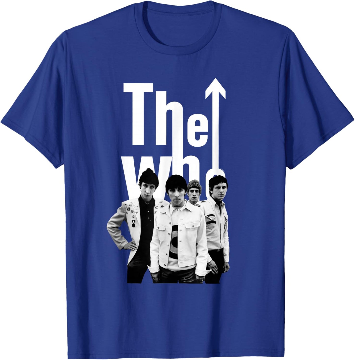 The Who Official 60's Black & White Band T-Shirt - T-Shirt | Royal