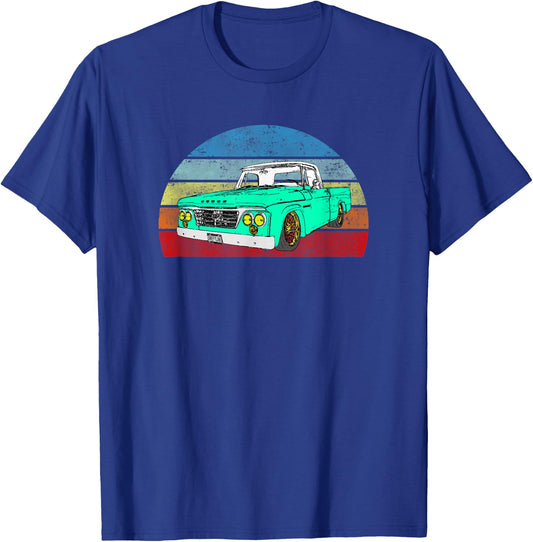 Sweptline Vintage Classic Truck Shirt 61-71 T-Shirt - T-Shirt | Royal
