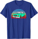 Sweptline Vintage Classic Truck Shirt 61-71 T-Shirt - T-Shirt | Royal