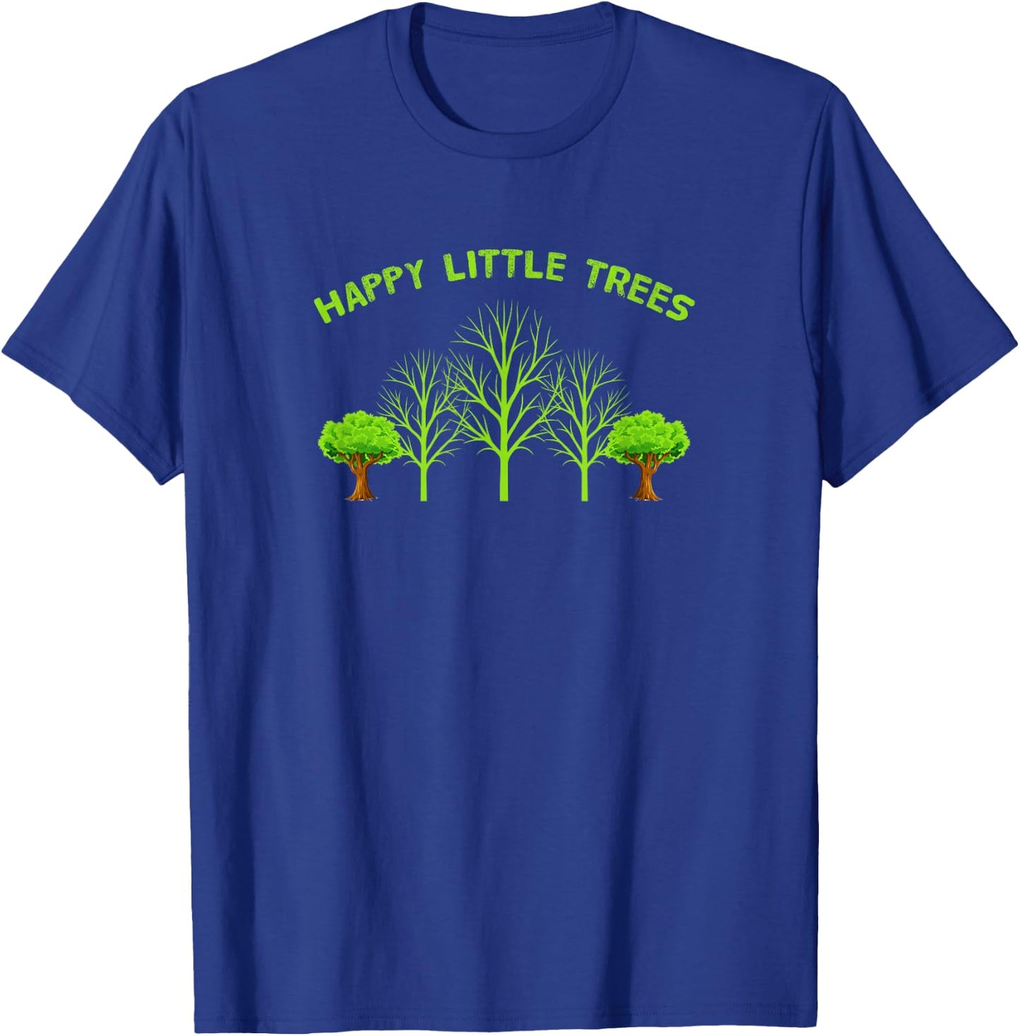 Happy Little Trees T-Shirt - T-Shirt | Royal