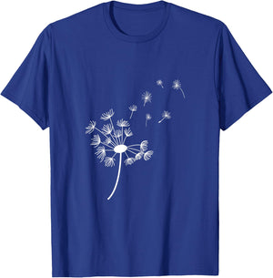 Dandelion Shirt - Graphic Women Dandelion T-Shirt - T-Shirt | Royal