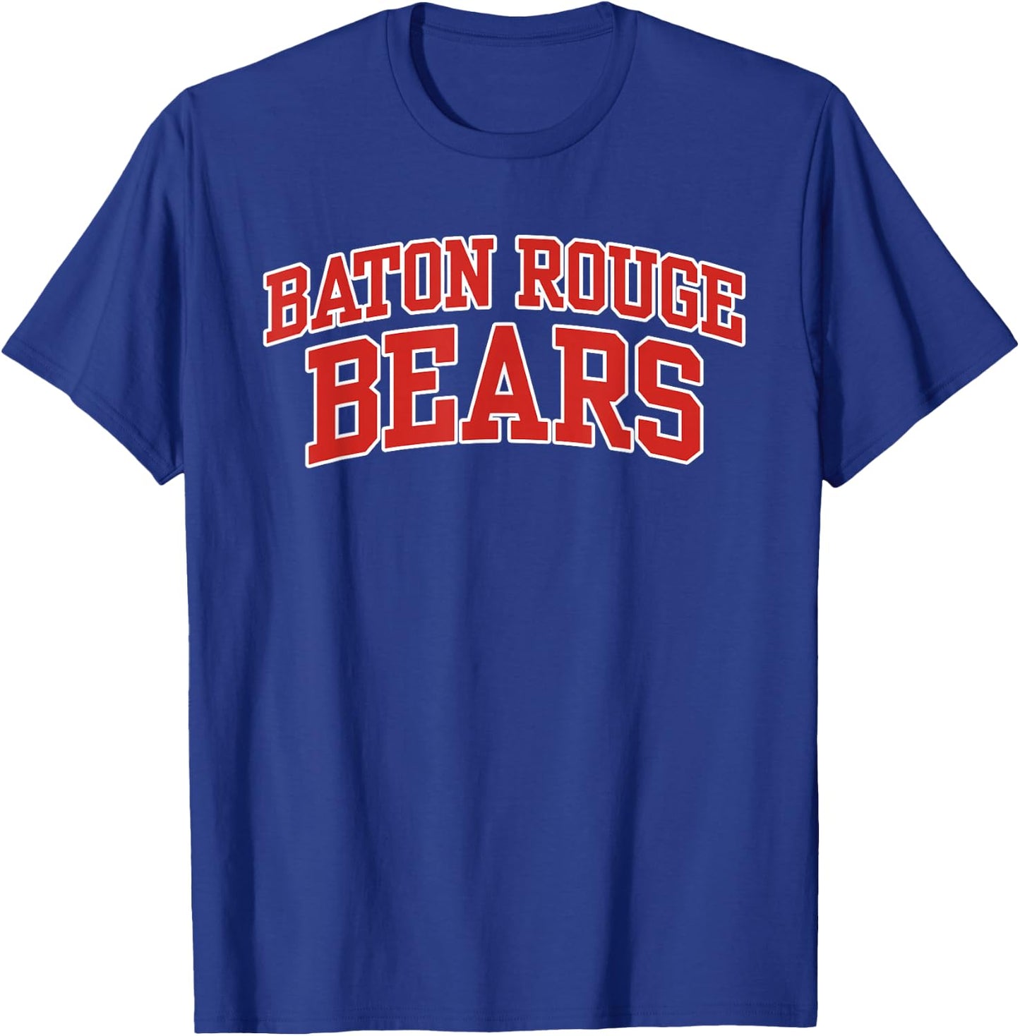 Baton Rouge Community College Bears Apparel Sports Fan T-Shirt - T-Shirt | Royal