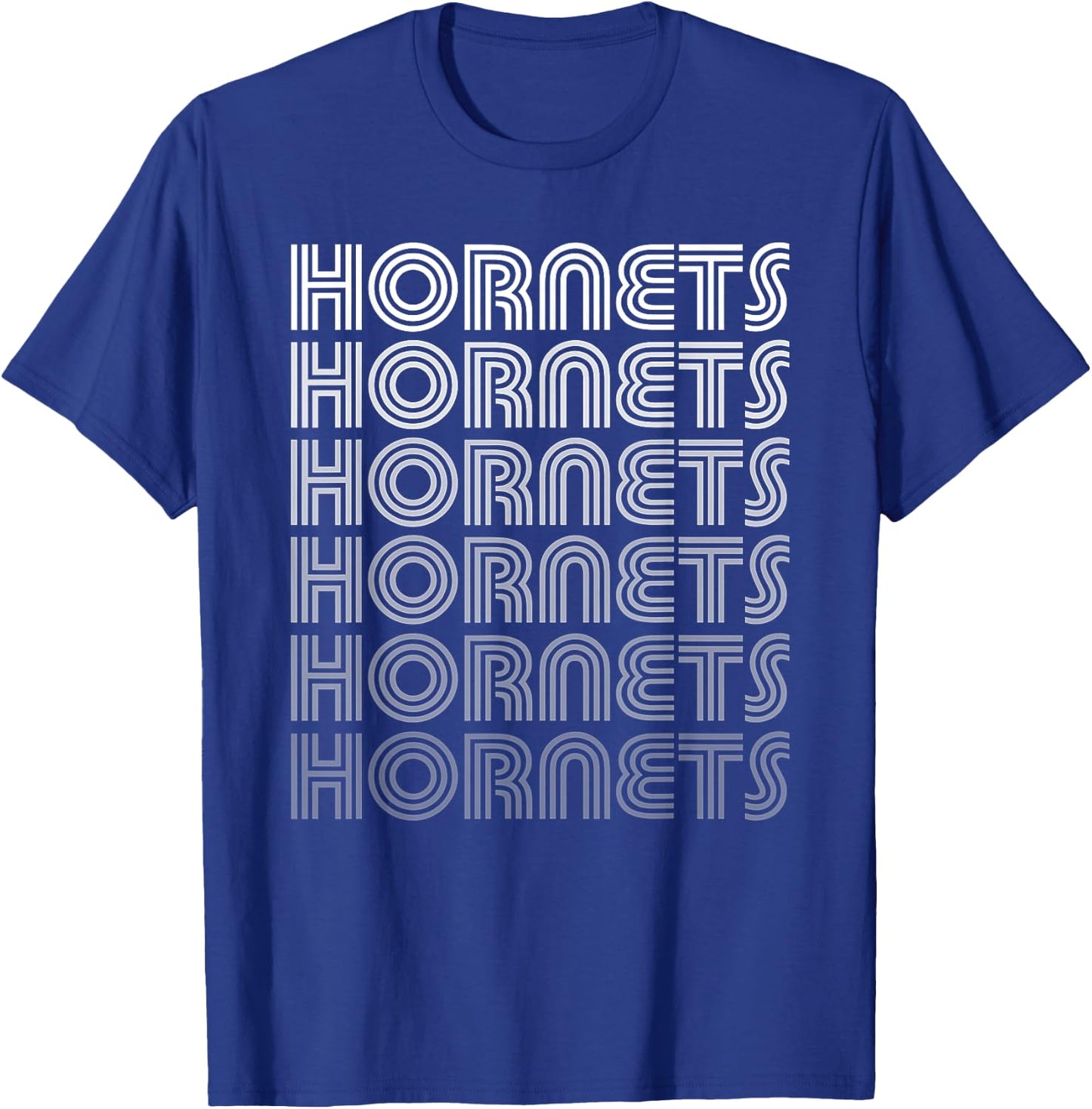 Vintage Hornets T-Shirt - T-Shirt | Royal