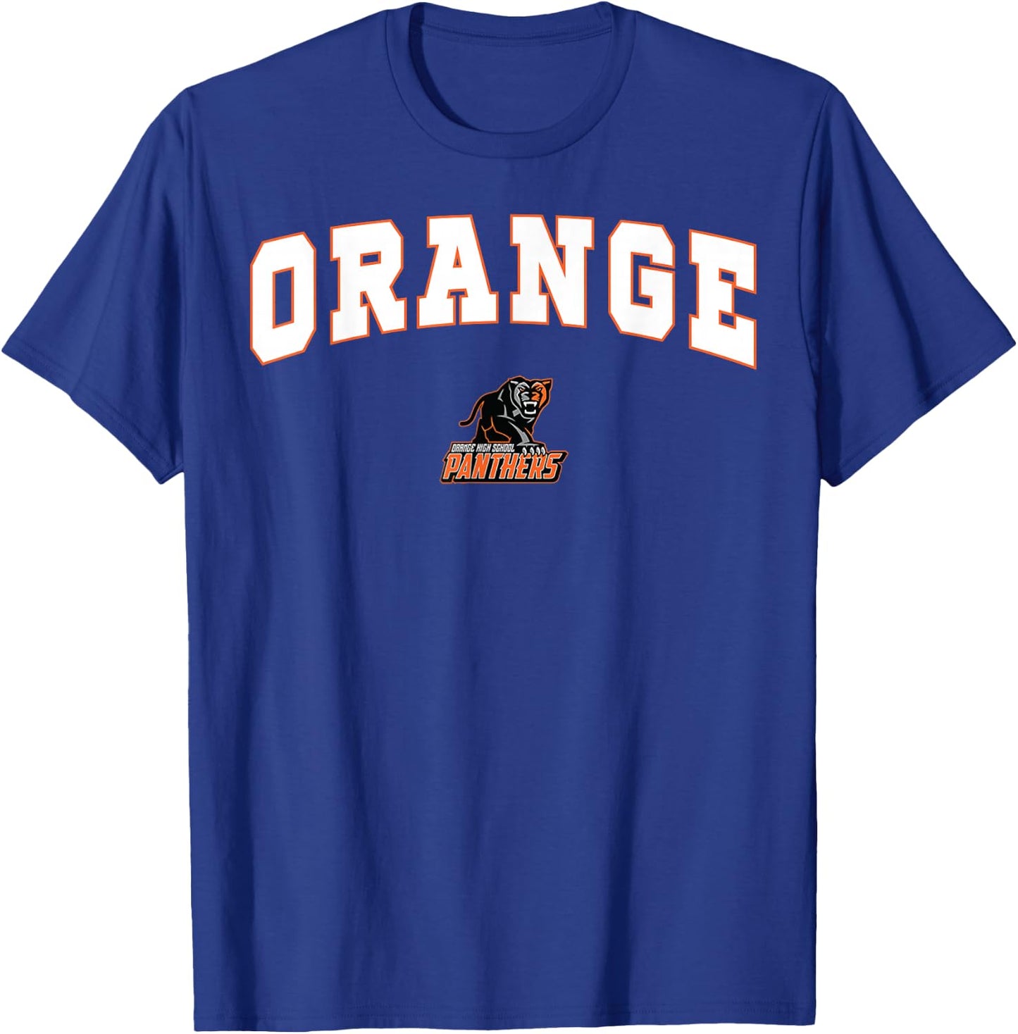 Orange High School Panthers C2 T-Shirt - T-Shirt | Royal