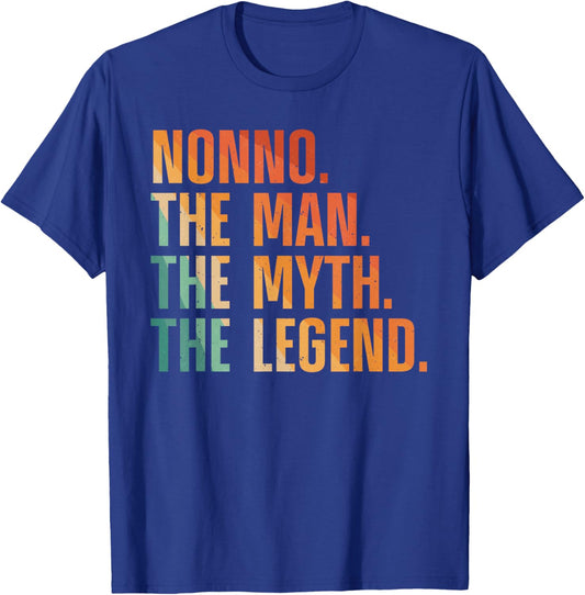 Nonno Design For Grandpa Grandfather From Grandkids Nonno T-Shirt - T-Shirt | Royal