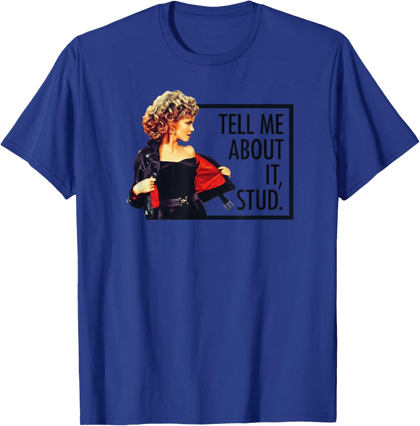 Grease Tell Me About It Stud T-Shirt - T-Shirt | Royal