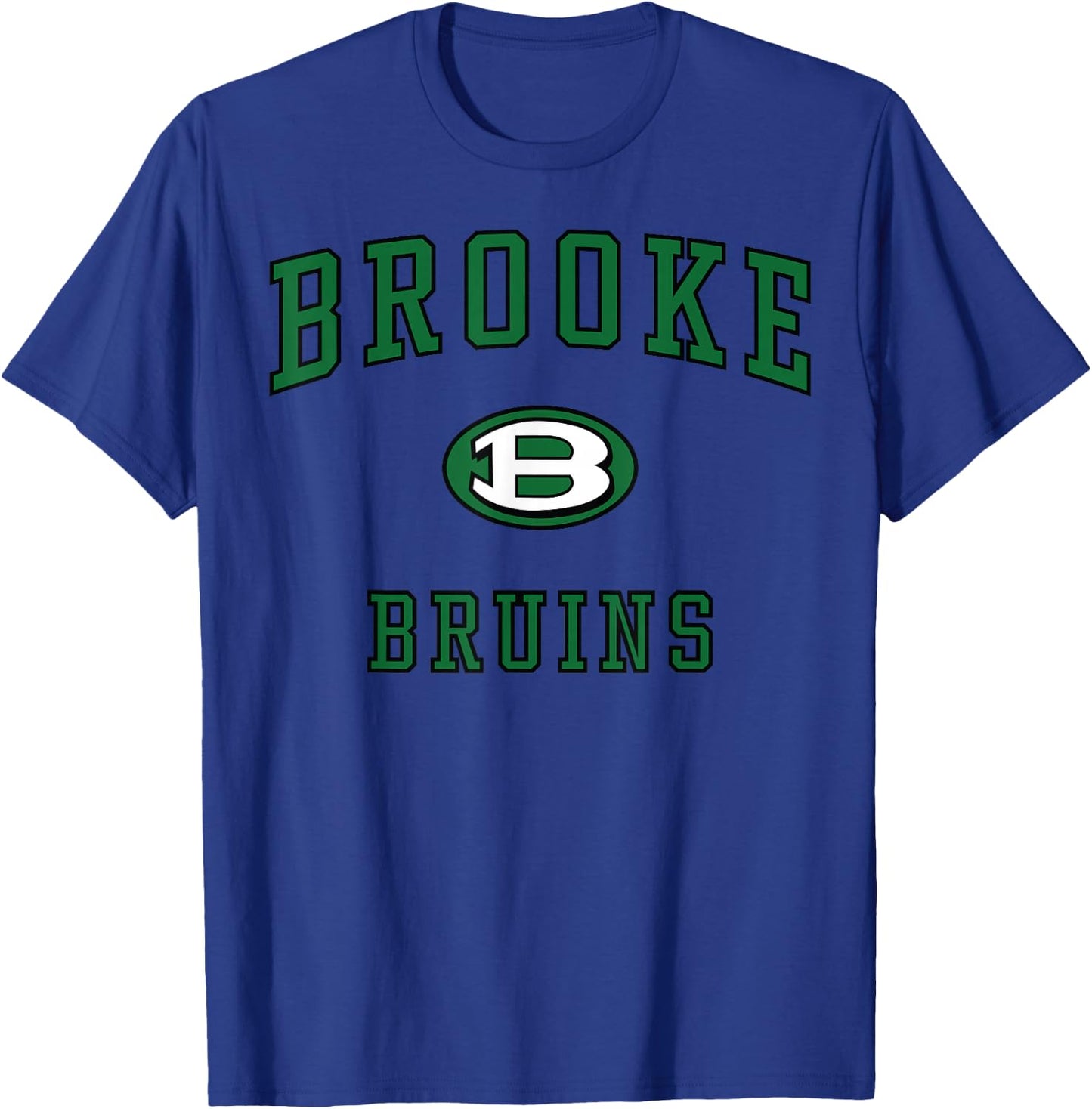 Brooke High School Bruins C1 T-Shirt - T-Shirt | Royal