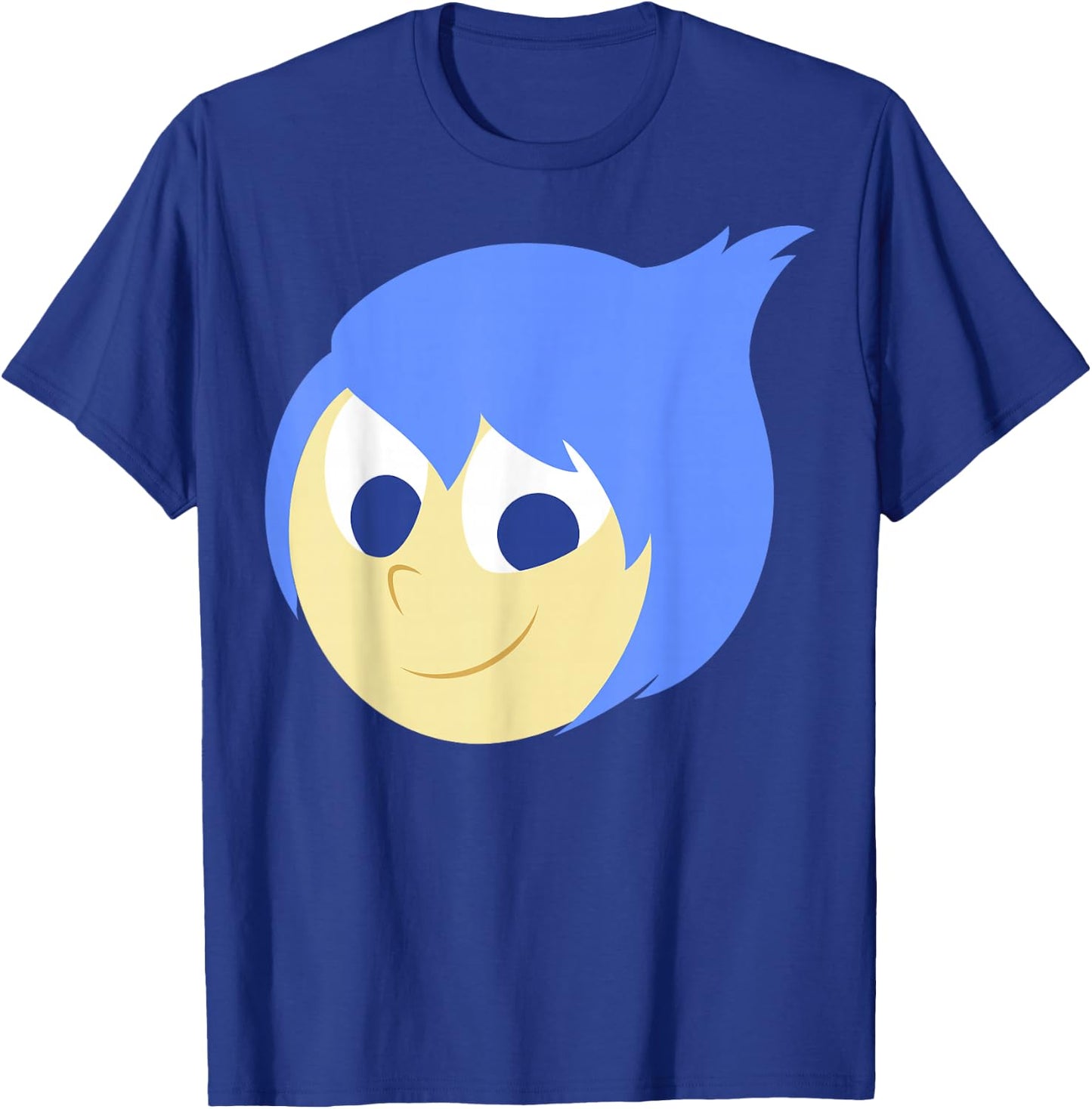 Disney Pixar Inside Out Joy Face Halloween Small T-Shirt - T-Shirt | Royal