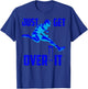 Just Get Over It | Cool Hurdle Track And Field Runners Gift T-Shirt - T-Shirt | Royal
