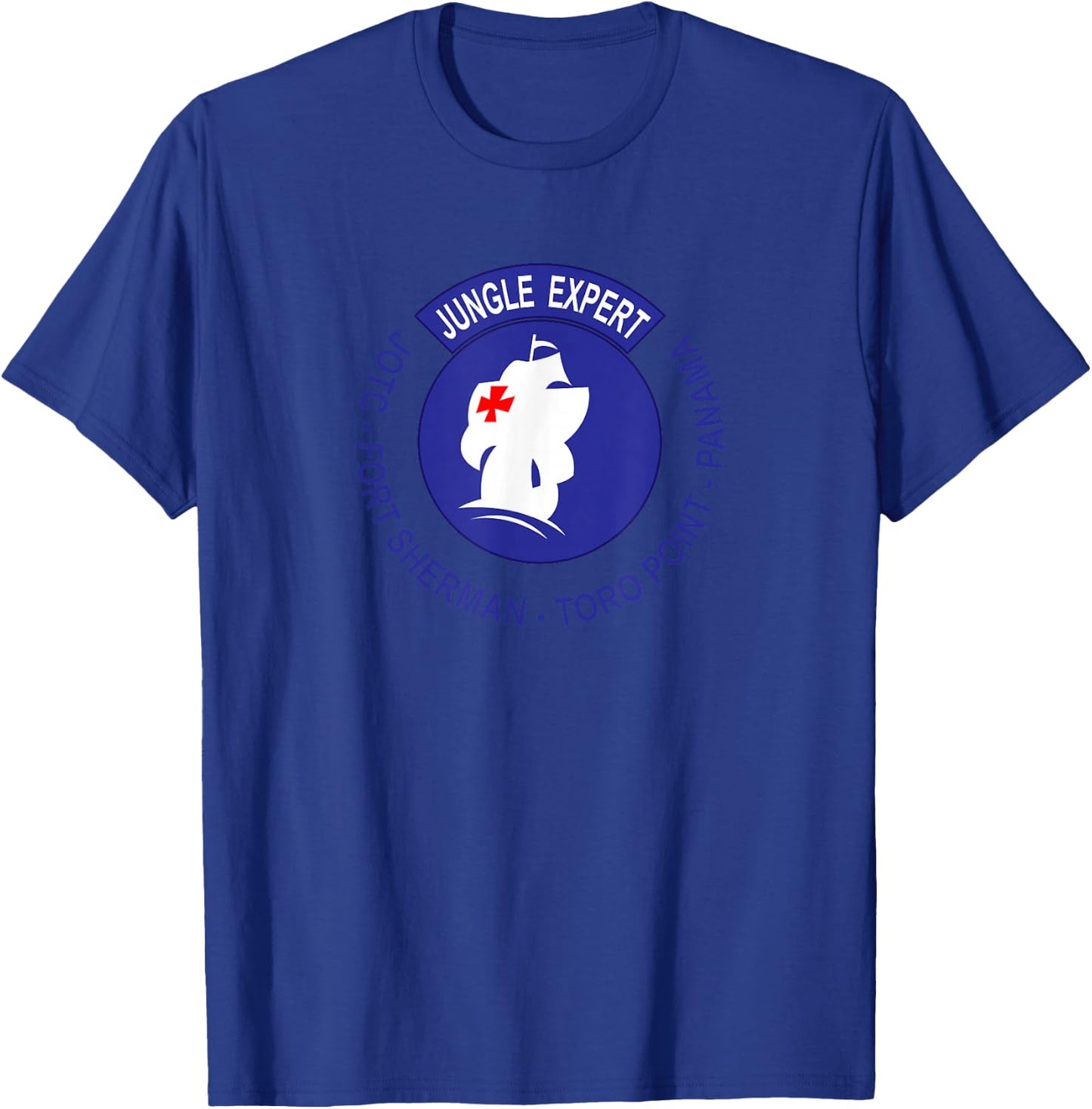 Jungle Expert Panama T-Shirt - T-Shirt | Royal