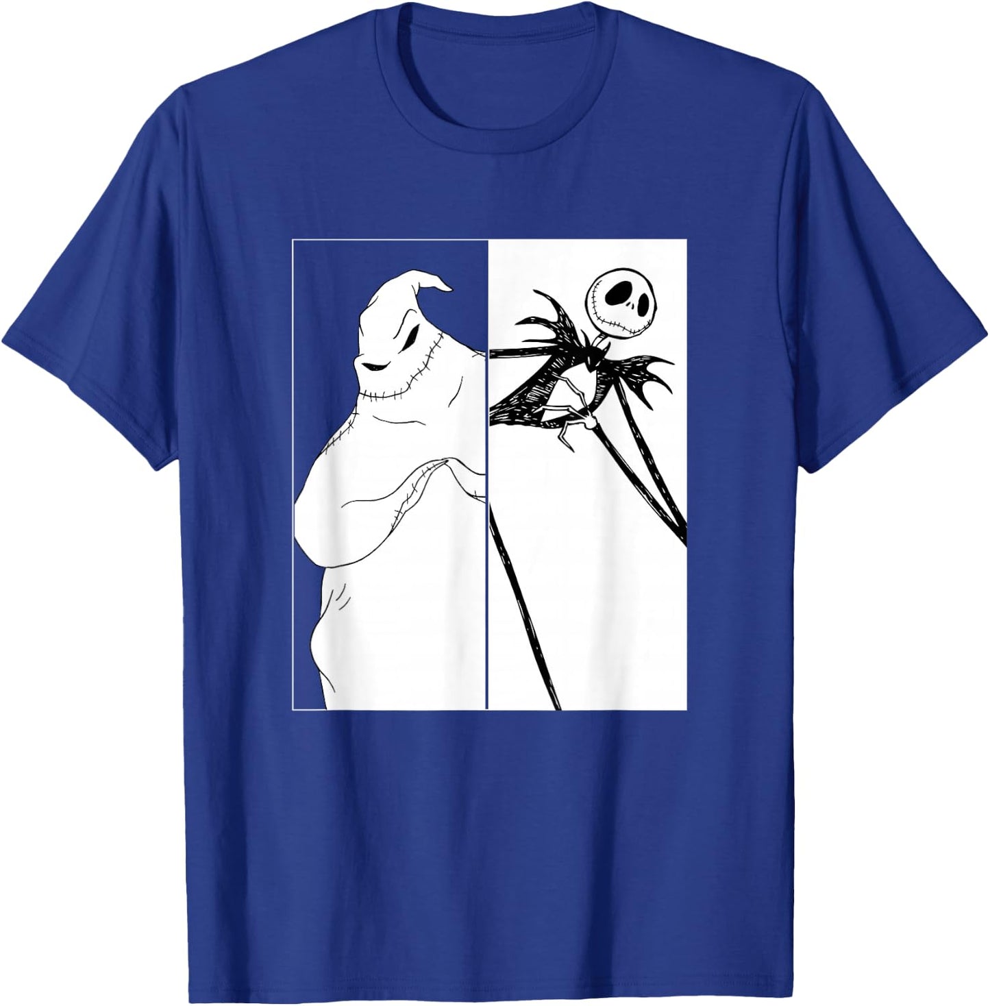 The Nightmare Before Christmas - Jack Skellington vs Oogie T-Shirt - T-Shirt | Royal