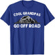 Side By Side Design For Grandpa Men Off Road UTV SxS Riding T-Shirt - T-Shirt | Royal