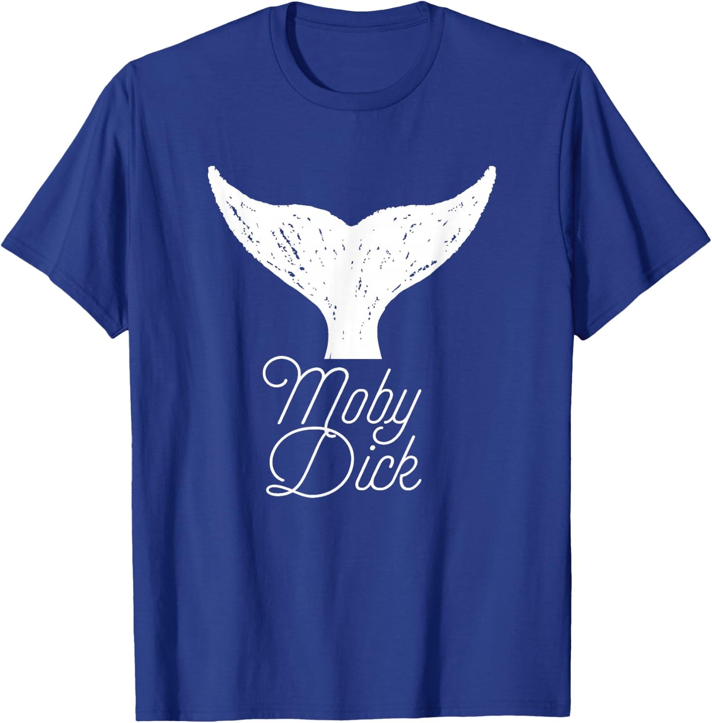 Moby Dick - Whale Tail T-Shirt - T-Shirt | Royal