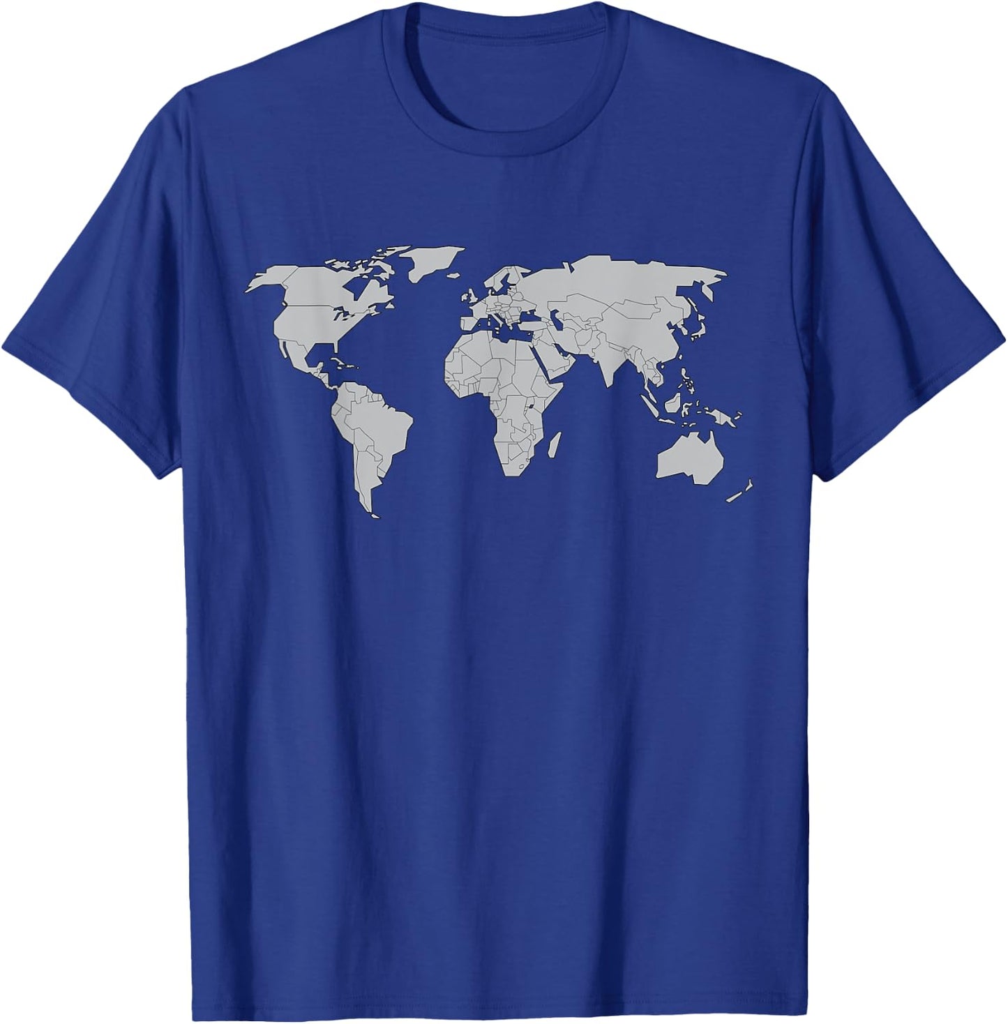 International World Flags Flags World Map Boys Girls T-Shirt - T-Shirt | Royal