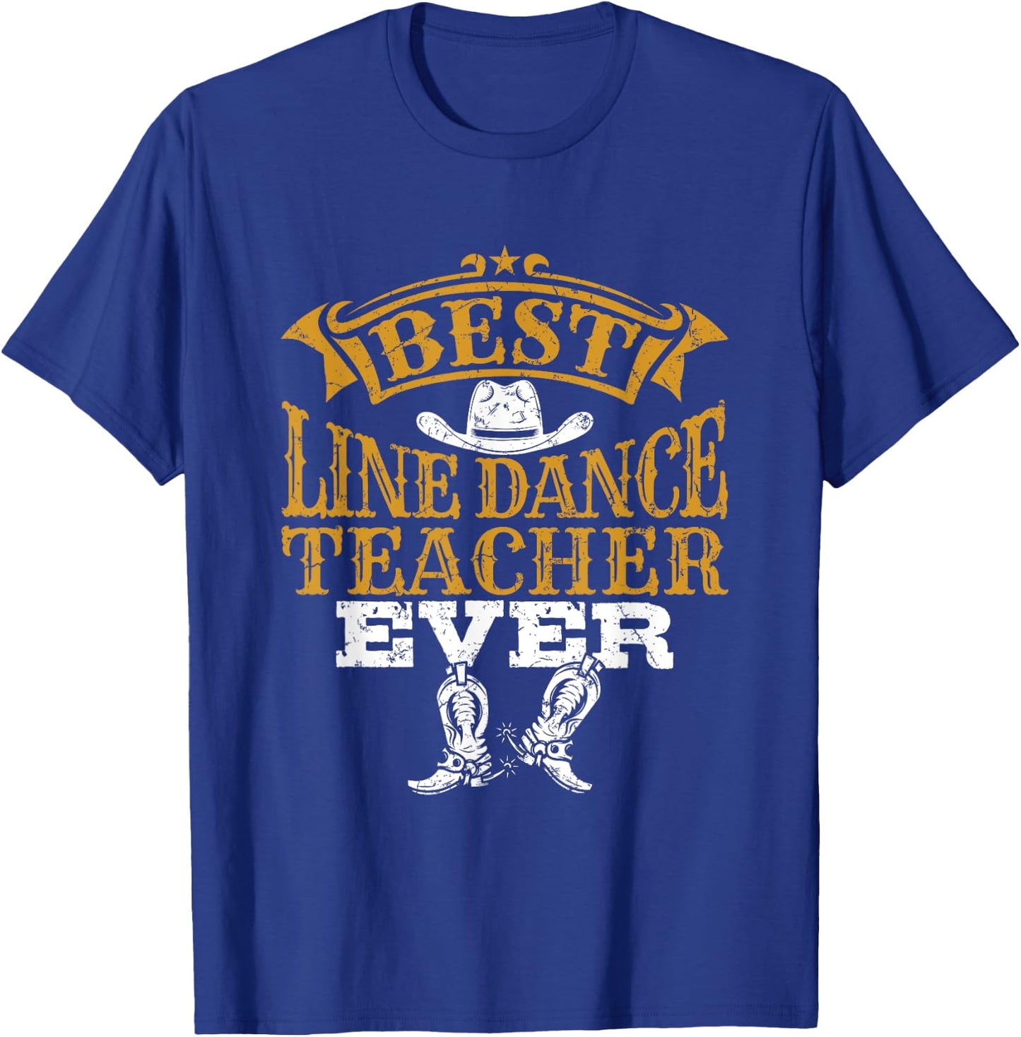 Best Line Dance Teacher Ever Dancing Instructor Women T-Shirt - T-Shirt | Royal