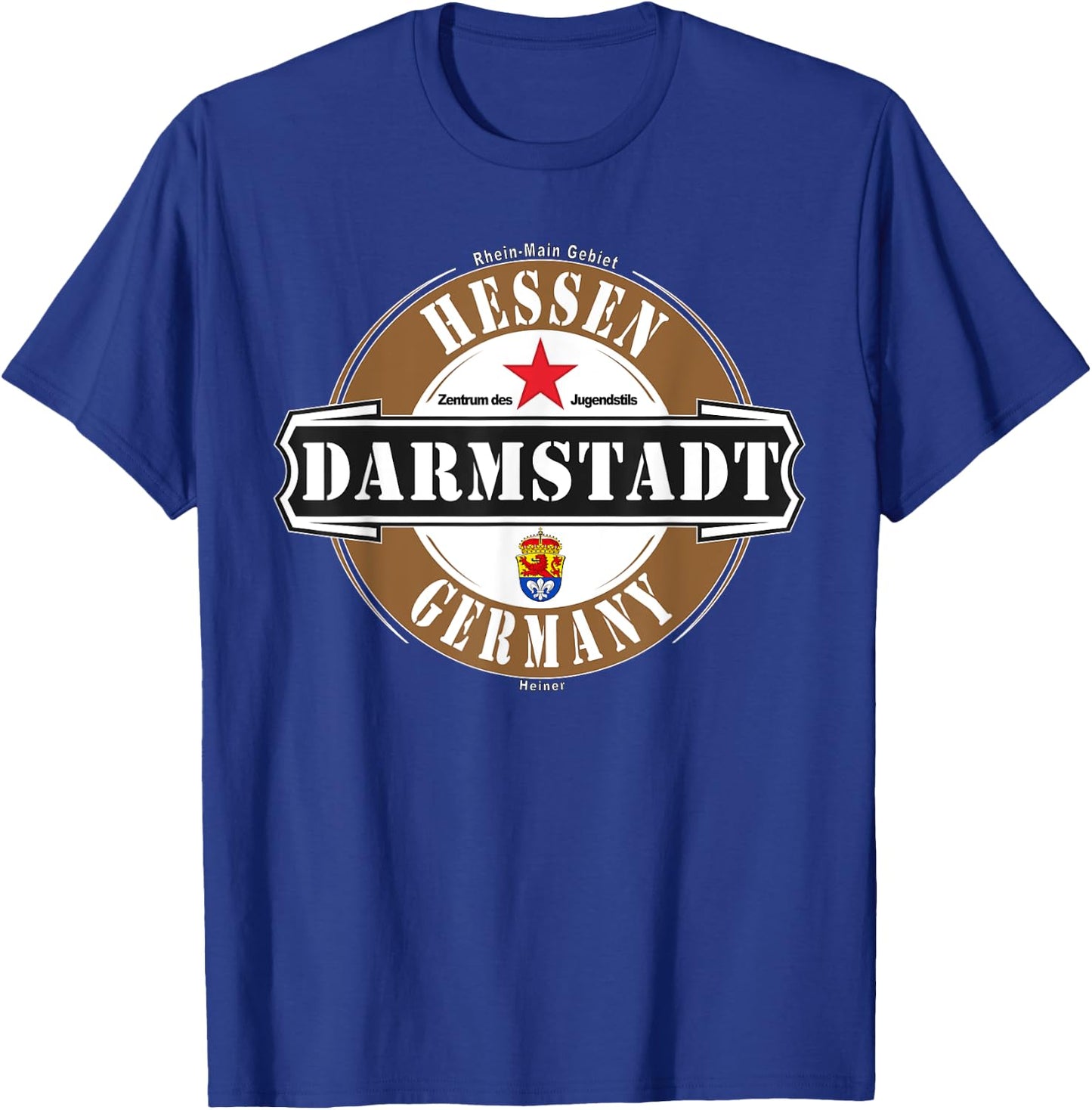 DARMSTADT Hessen Germany City Keepsake Tourist Outfit T-Shirt - T-Shirt | Royal