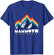Mammoth California - USA Ski Resort 1980s Retro Shirt T-Shirt - T-Shirt | Royal