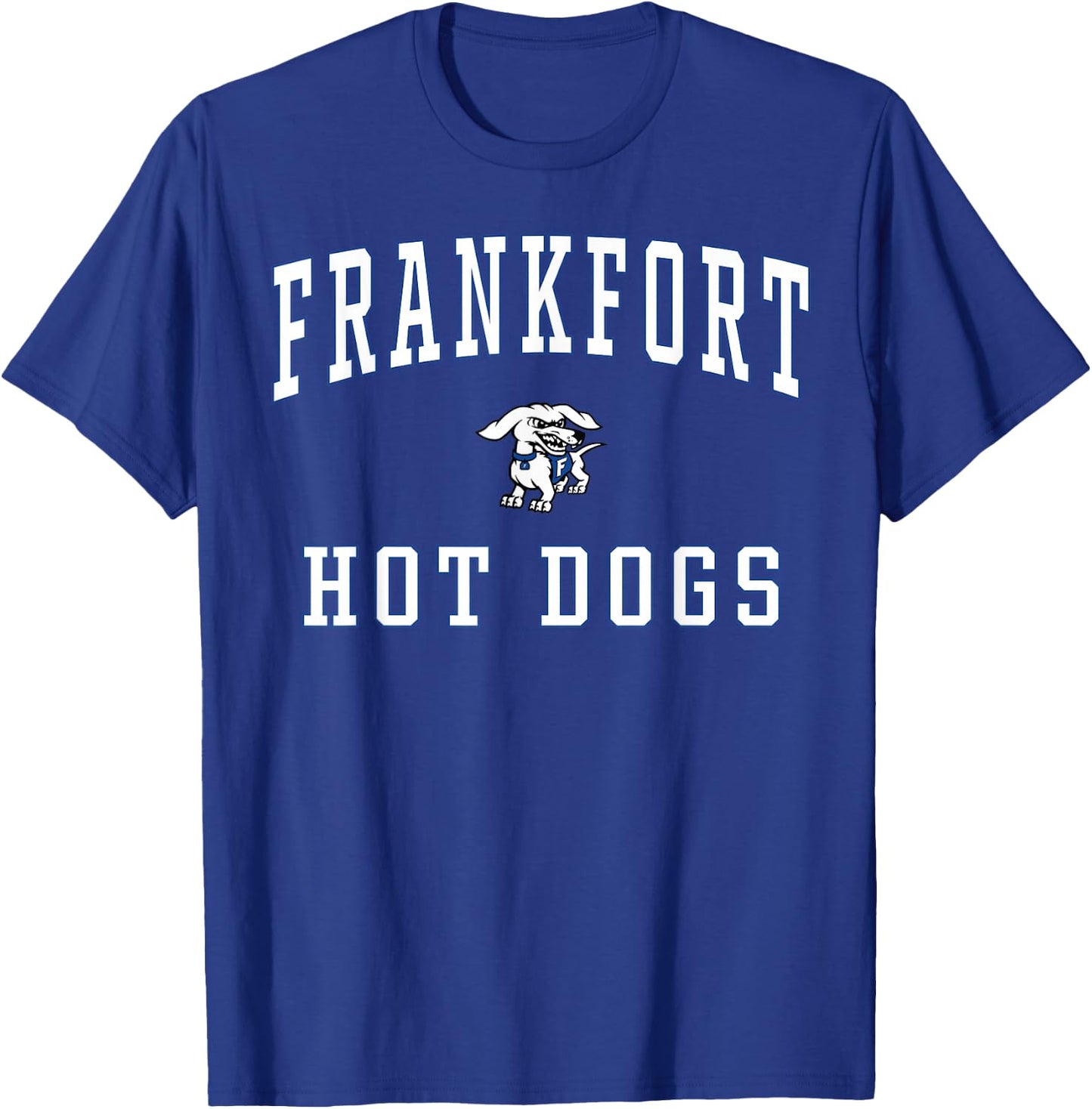 Frankfort High School Hot Dogs T-Shirt - T-Shirt | Royal