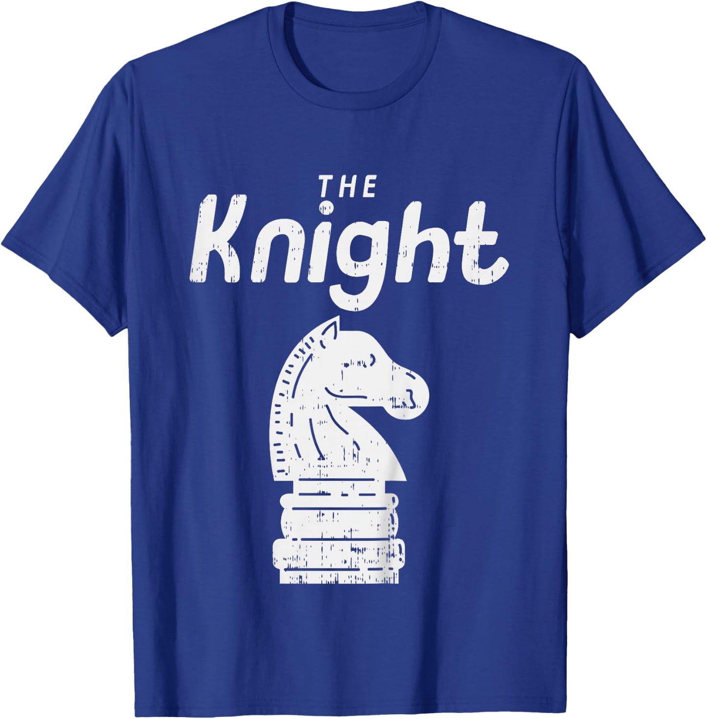 Kids Chess Piece The Knight Shirt Halloween Matching Costume T-Shirt - T-Shirt | Royal