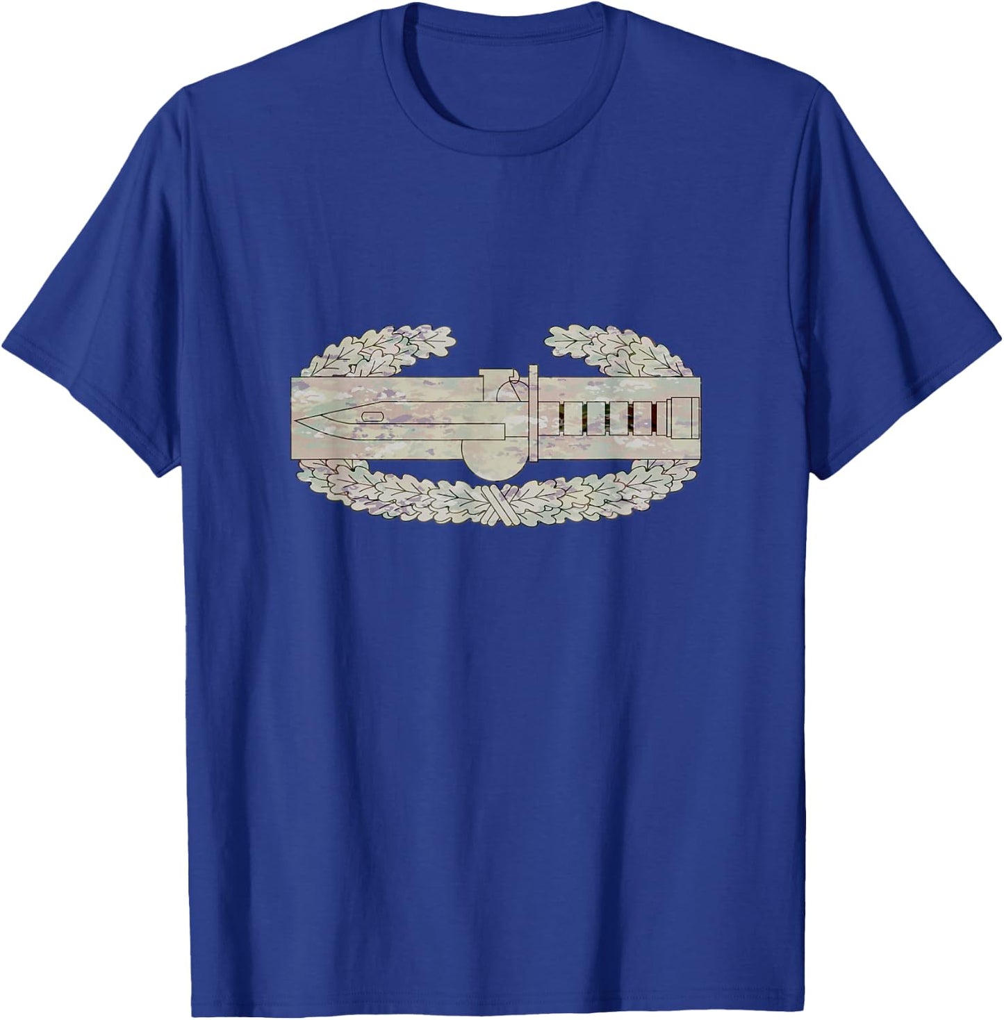 Combat Action Badge T-Shirt - T-Shirt | Royal