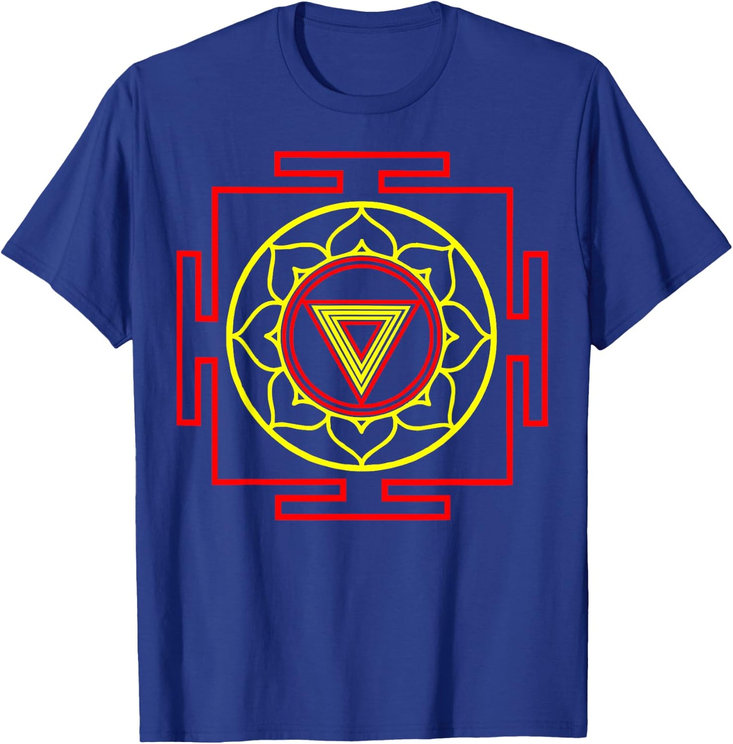 Kali Yantra T Shirt Art Form Meditation T-Shirt - T-Shirt | Royal