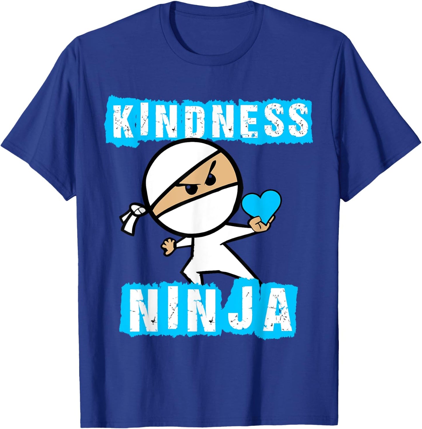 Kindness Ninja Shirt - Choose Kind Shirt Movement T-Shirt - T-Shirt | Royal