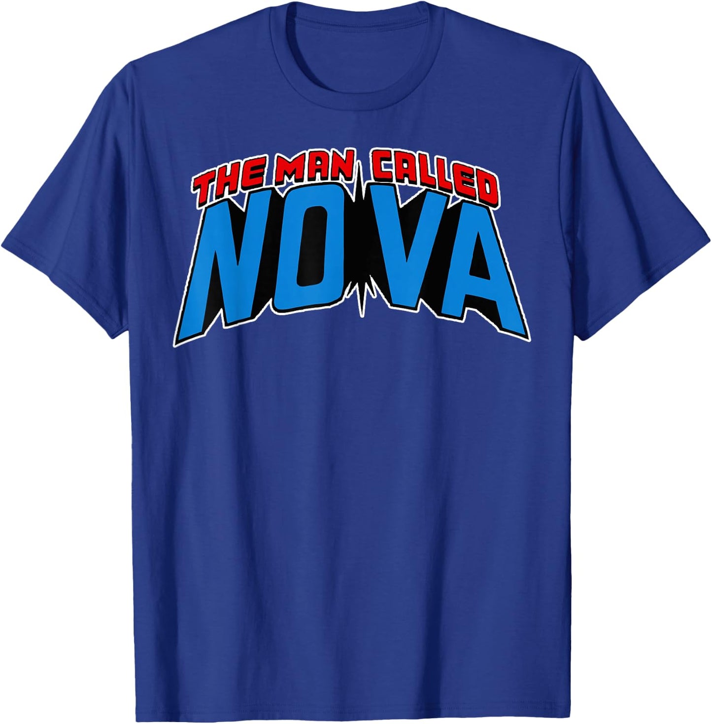 Marvel The Man Called Nova Ultimate Retro Logo T-Shirt - T-Shirt | Royal
