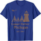 Summer in Copper Harbor Michigan Travel Apparel Men Women T-Shirt - T-Shirt | Royal