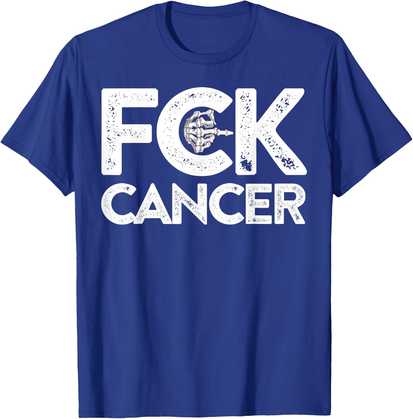 Fuck Cancer - Fuck Cancer T-Shirt - T-Shirt | Royal